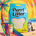 Lunovique® Odor-Banishing Cloud Clumping Cat Litter - Dust-Free Spa-Level Sand for Your Feline Royalty’s Private Loo | Non-Tracking Kitty Litter That Turns Chores Into a Breeze
