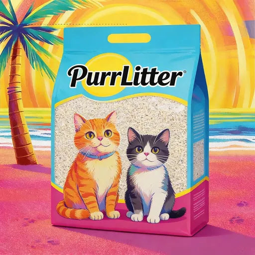 Lunovique® Kitty's Cloud 9 Royal Litter - Dust-Free, Odor-Locking Ultra-Clumping Cat Litter for Your Feline Overlord’s 5-Star Bathroom
